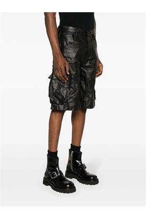 Shorts a gamba ampia nero PURPLE BRAND | P022HSCB224BLACK